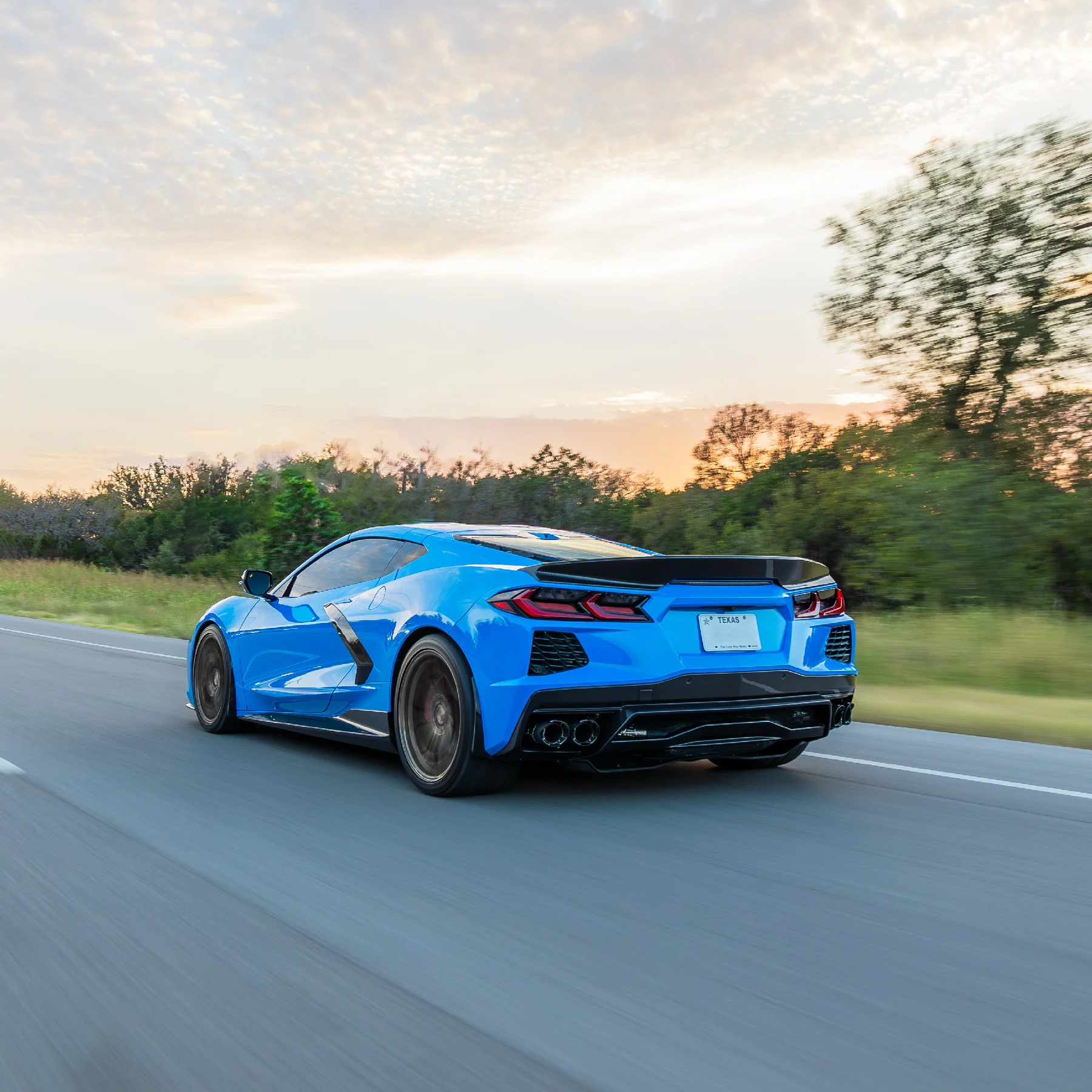 RACING SPORT CONCEPTS - GT Carbon Ducktail passend für Chevrolet Corvette C8