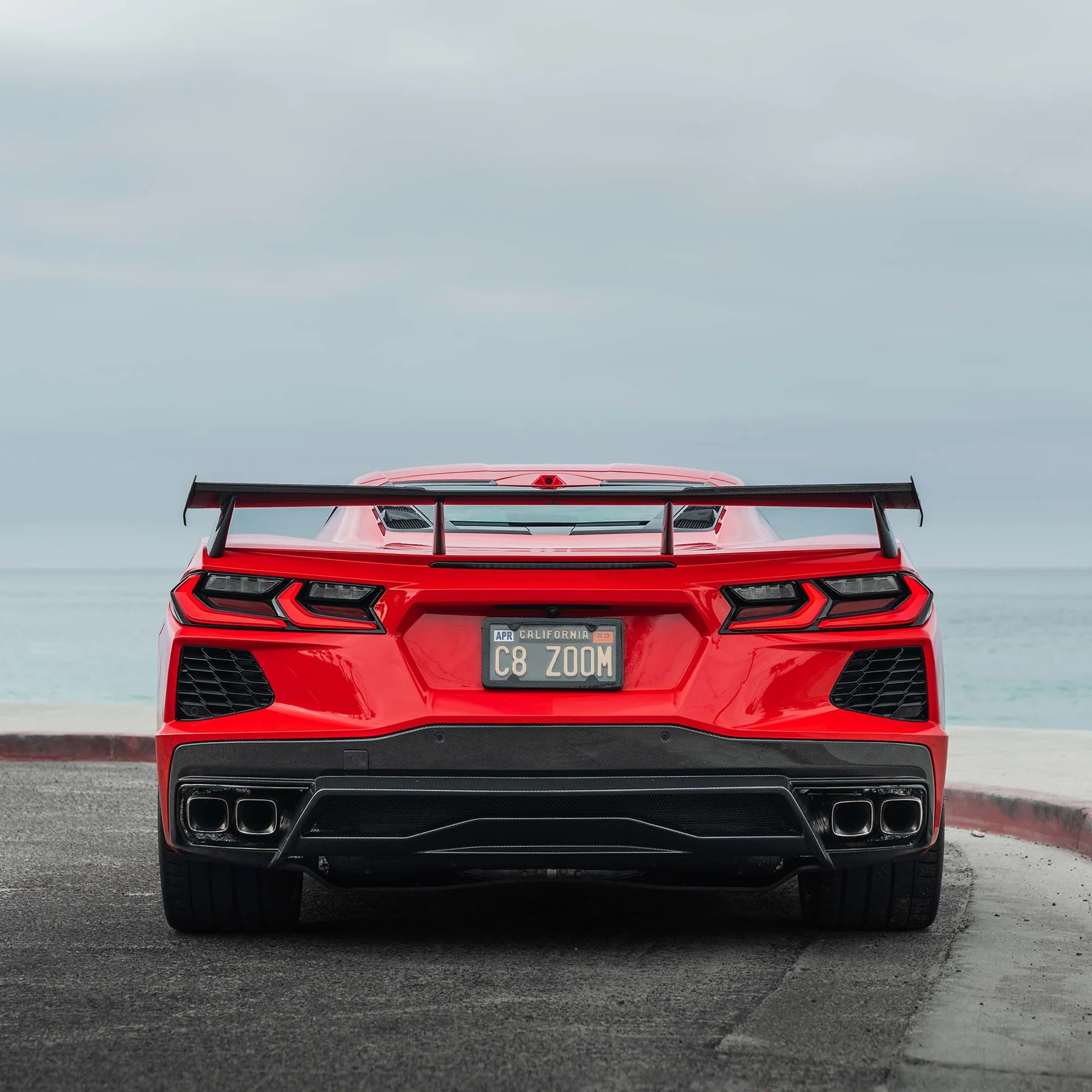RACING SPORT CONCEPTS - GT carbon rear diffuser Chevrolet Corvette C8