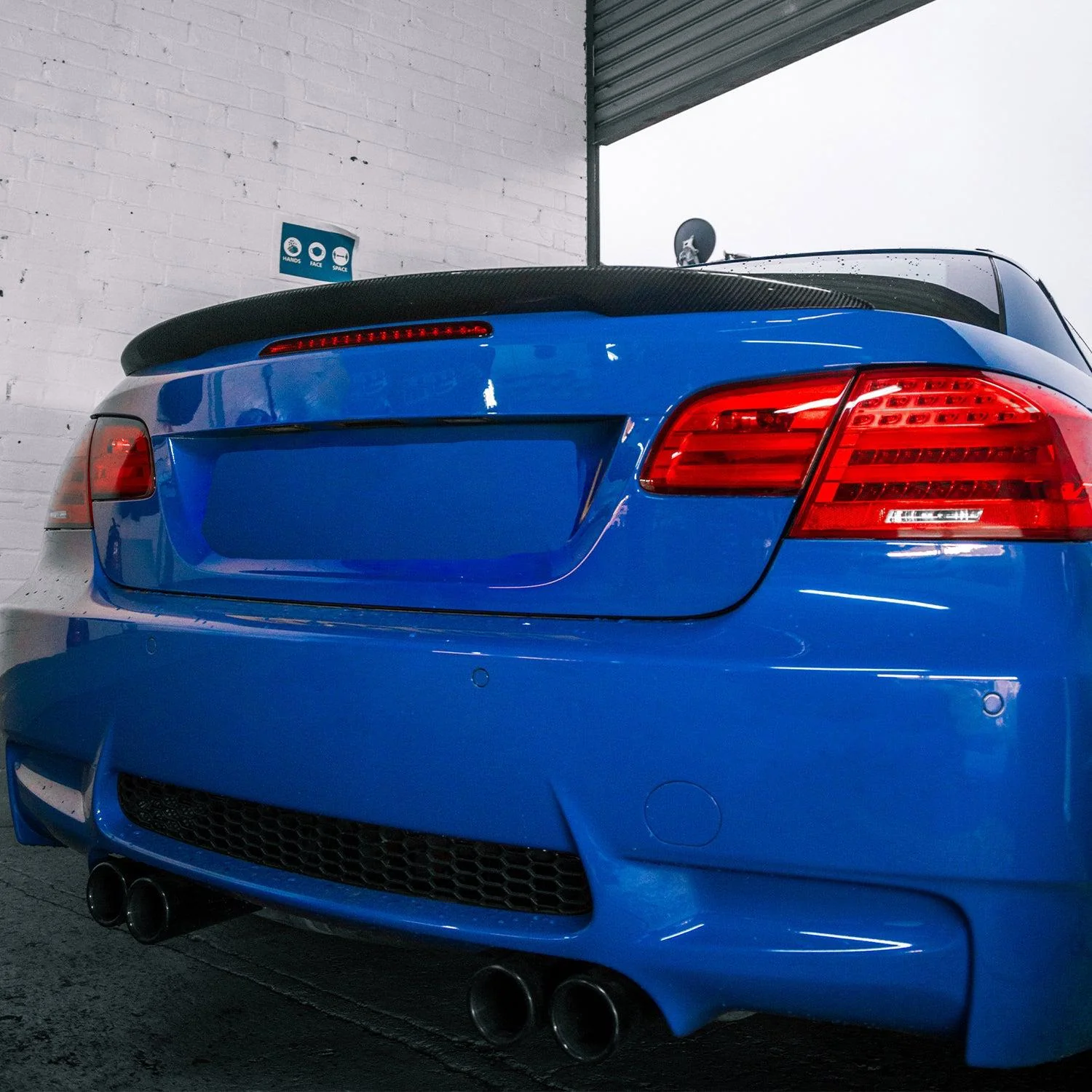 MHC+ Performance Carbon Heckspoilerlippe passend für BMW M3 E93