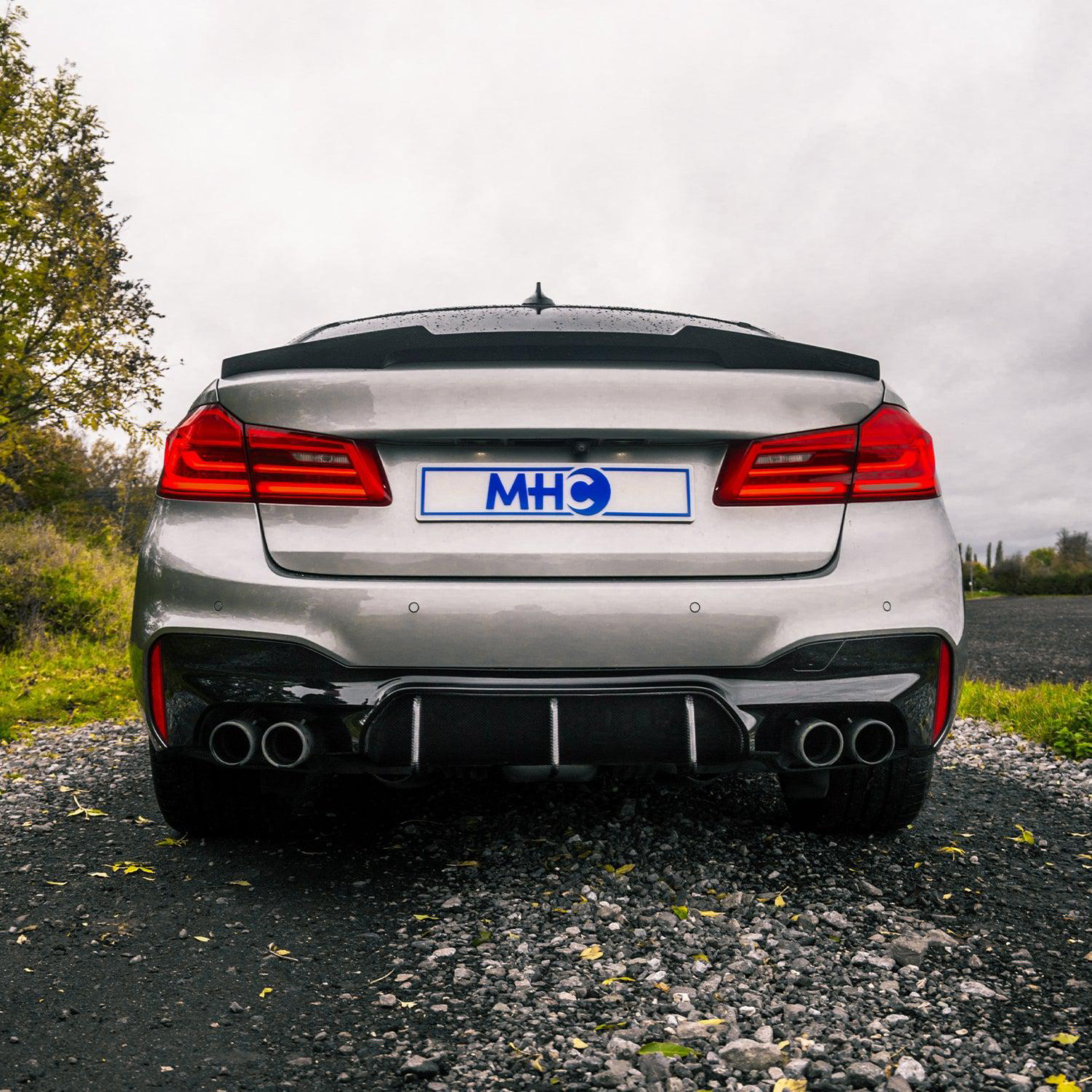 MHC+ High Kick Carbon Heckspoilerlippe passend für BMW M5 F90