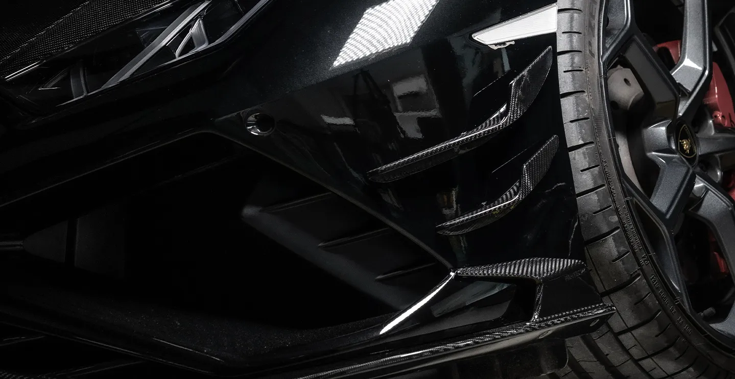 Paktechz Carbon Front Canards für Lamborghini Huracan EVO RWD