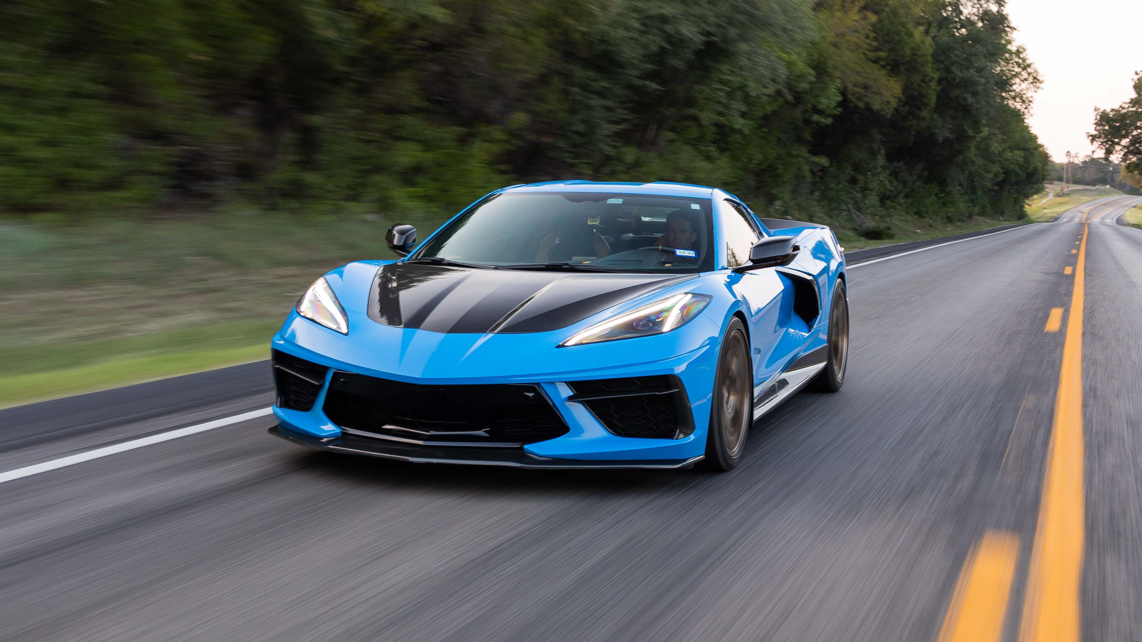 RACING SPORT CONCEPTS - GT carbon front spoiler lip Chevrolet Corvette C8