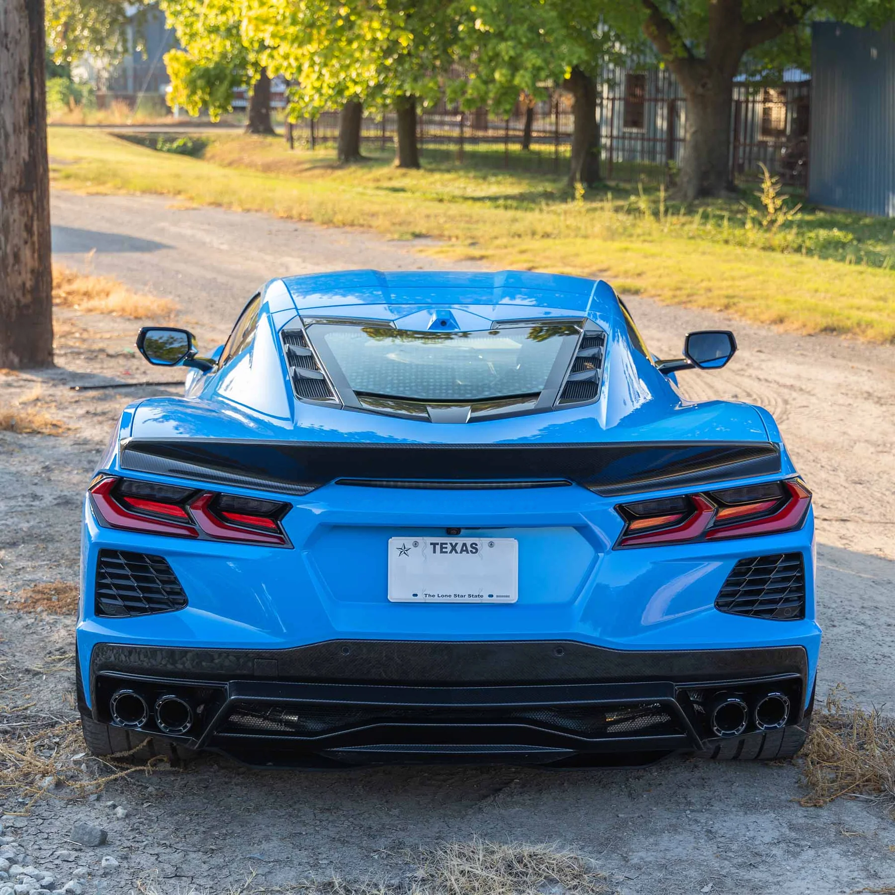 RACING SPORT CONCEPTS - GT Carbon Ducktail passend für Chevrolet Corvette C8