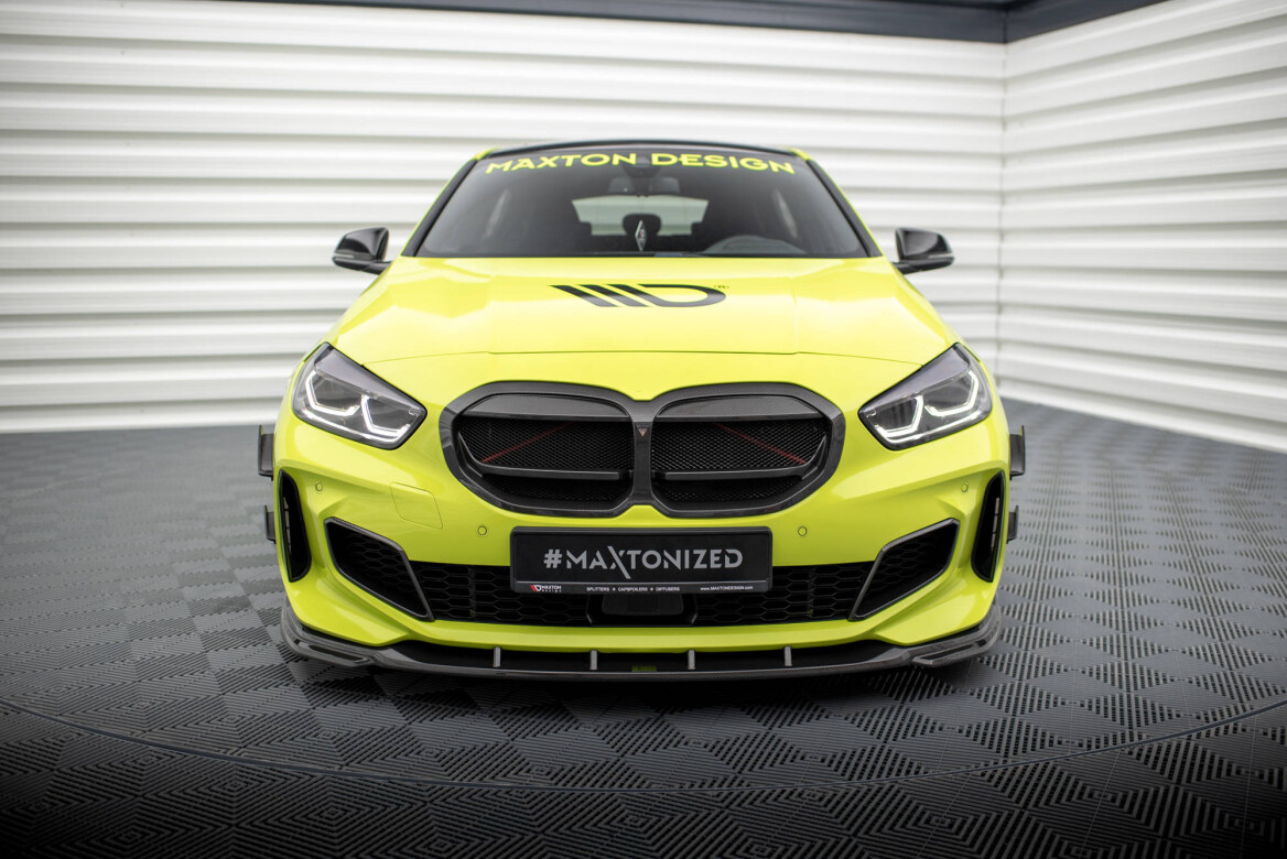 Maxton Design Carbon Cup Spoilerlippe passend für BMW 1er F40 M-Paket/M135i