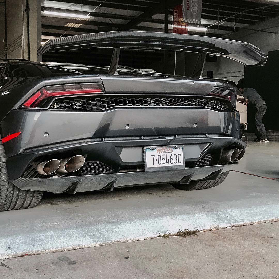 RACING SPORT CONCEPTS - CS680 carbon rear spoiler Lamborghini Huracan
