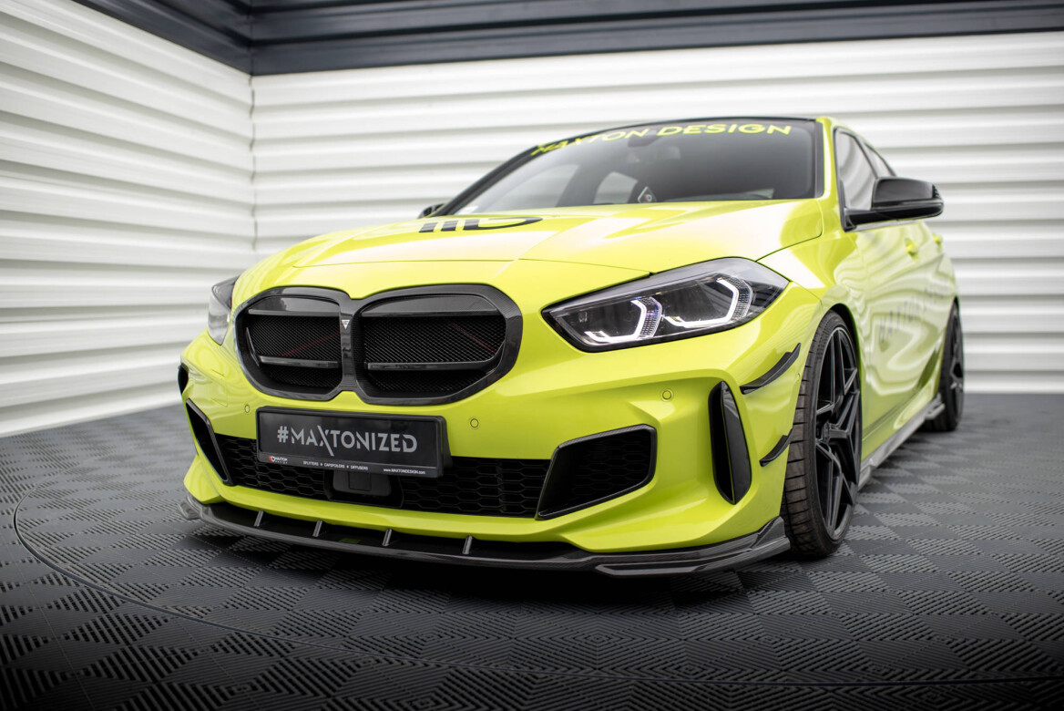 Maxton Design Carbon Cup Spoilerlippe passend für BMW 1er F40 M-Paket/M135i