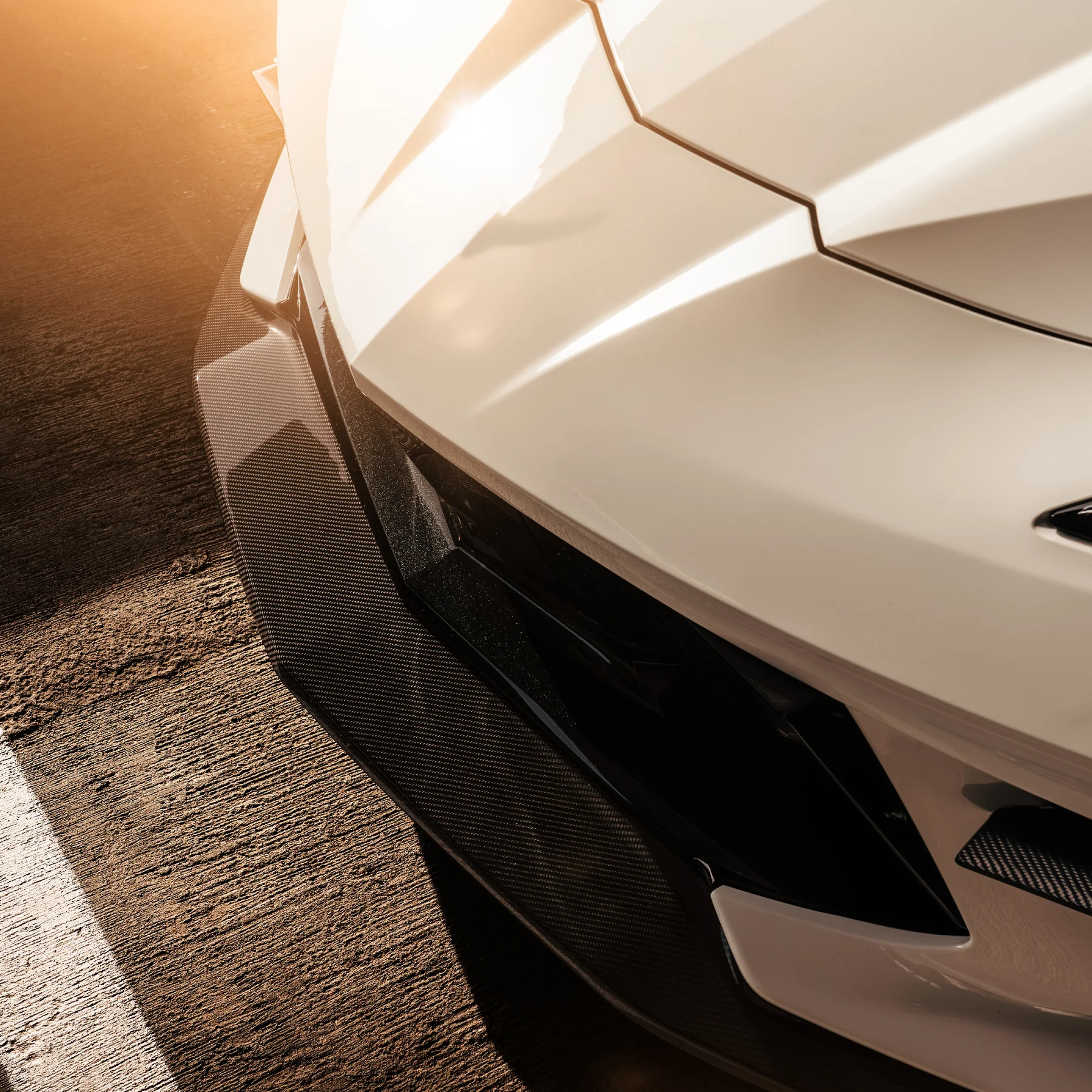 RACING SPORT CONCEPTS - GT carbon front spoiler lip Chevrolet Corvette C8