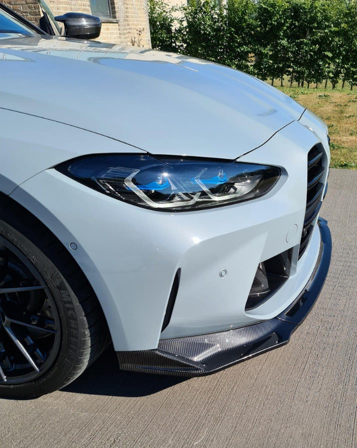 JH BMW G80 M3 / G82 M4 Carbon V-Frontspoilerlippe