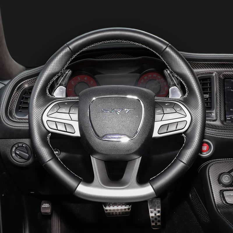 Carbon Schaltwippen Verlängerungen für Dodge Charger SRT, Challenger SRT Forged Carbon