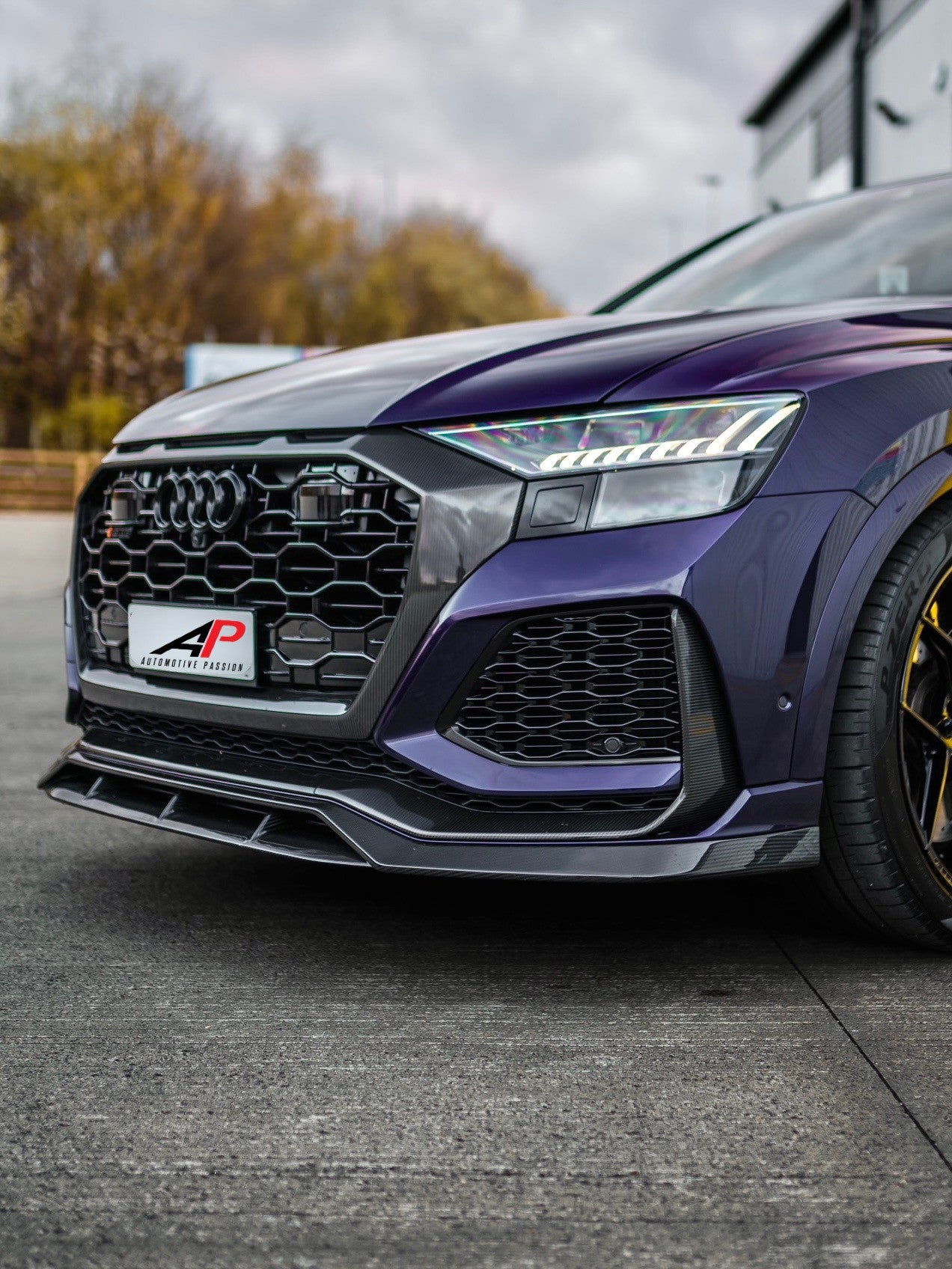 Automotive Passion Trockencarbon Frontspoilerlippe für Audi RSQ8
