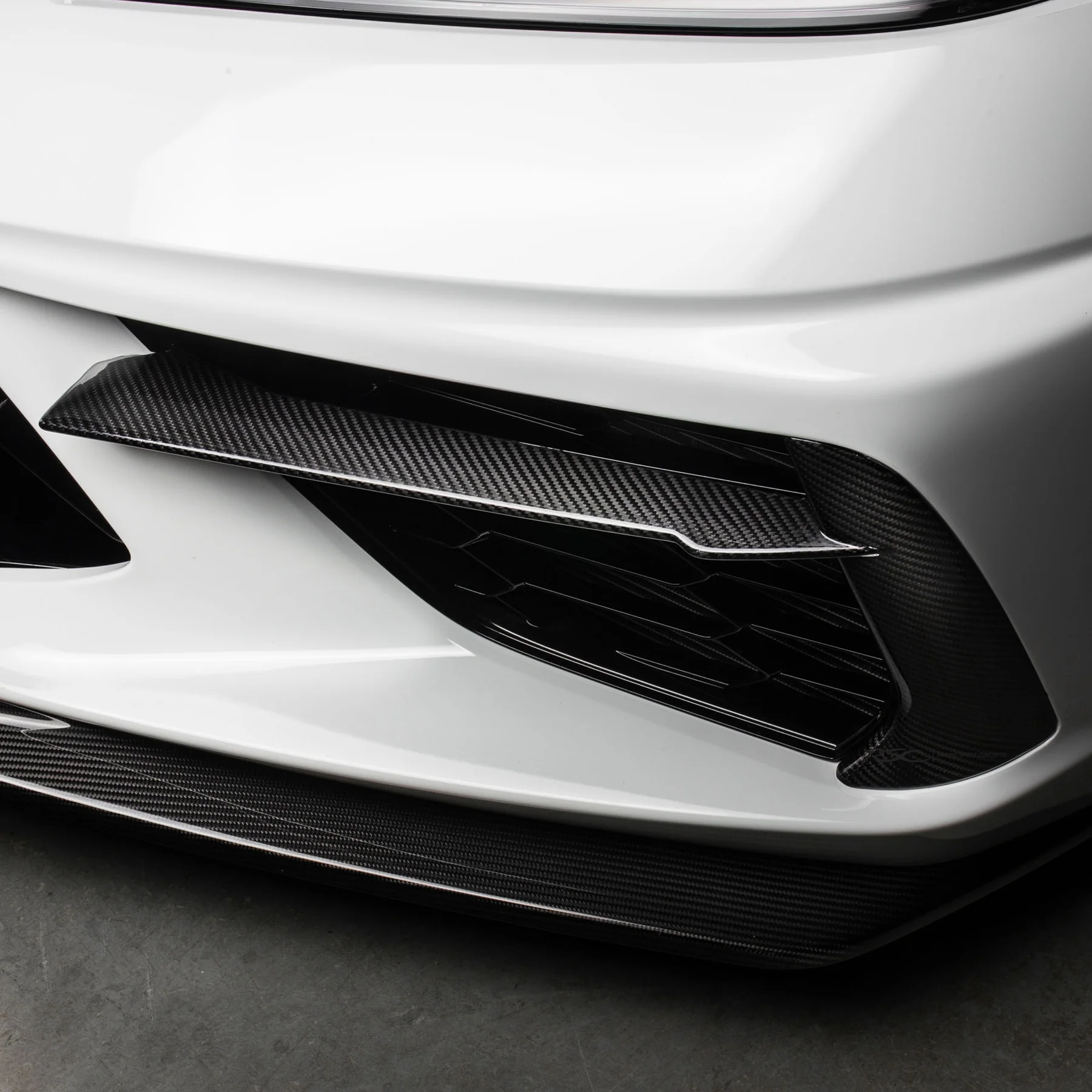 RACING SPORT CONCEPTS - Front Carbon Intake Ports Chevrolet Corvette C8