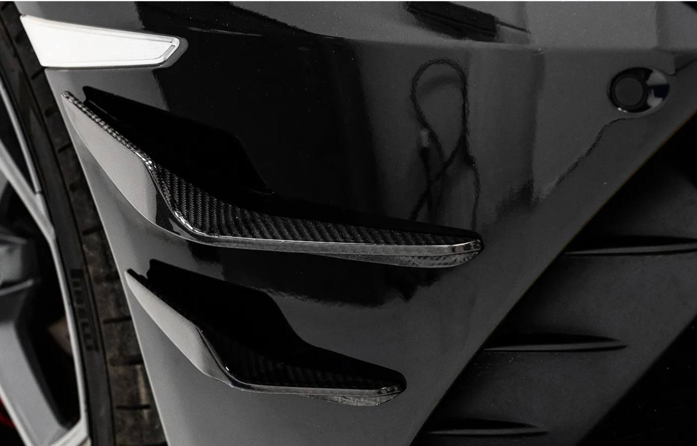 Paktechz Carbon Front Canards passend für Lamborghini Huracan EVO RWD