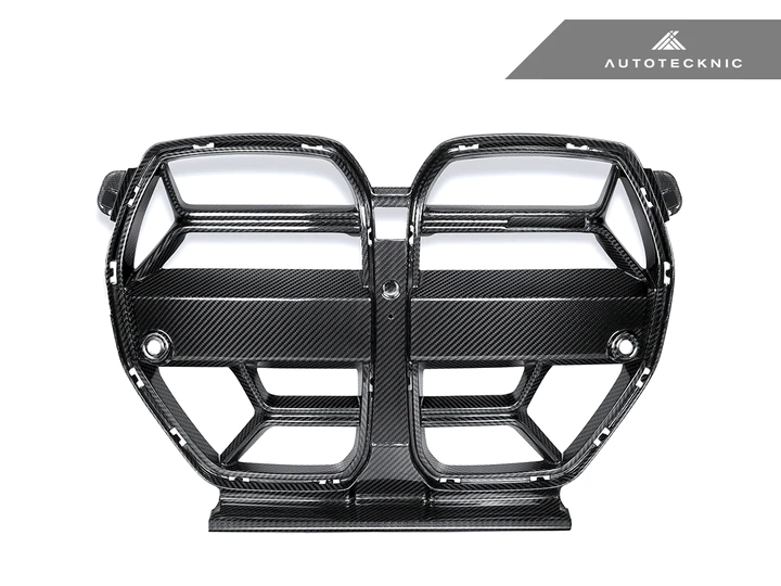 Autotecknic Trockencarbon Competition Frontgrill passend für BMW M3 G80 G81 / M4 G82