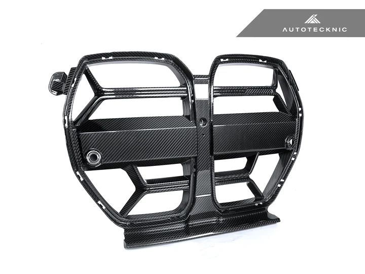 Autotecknic Trockencarbon Competition Frontgrill passend für BMW M3 G80 G81 / M4 G82