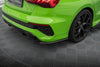Laden Sie das Bild in den Galerie-Viewer, Maxton Design Carbon Heck Ansatz Flaps für Audi RS3 Limousine 8Y