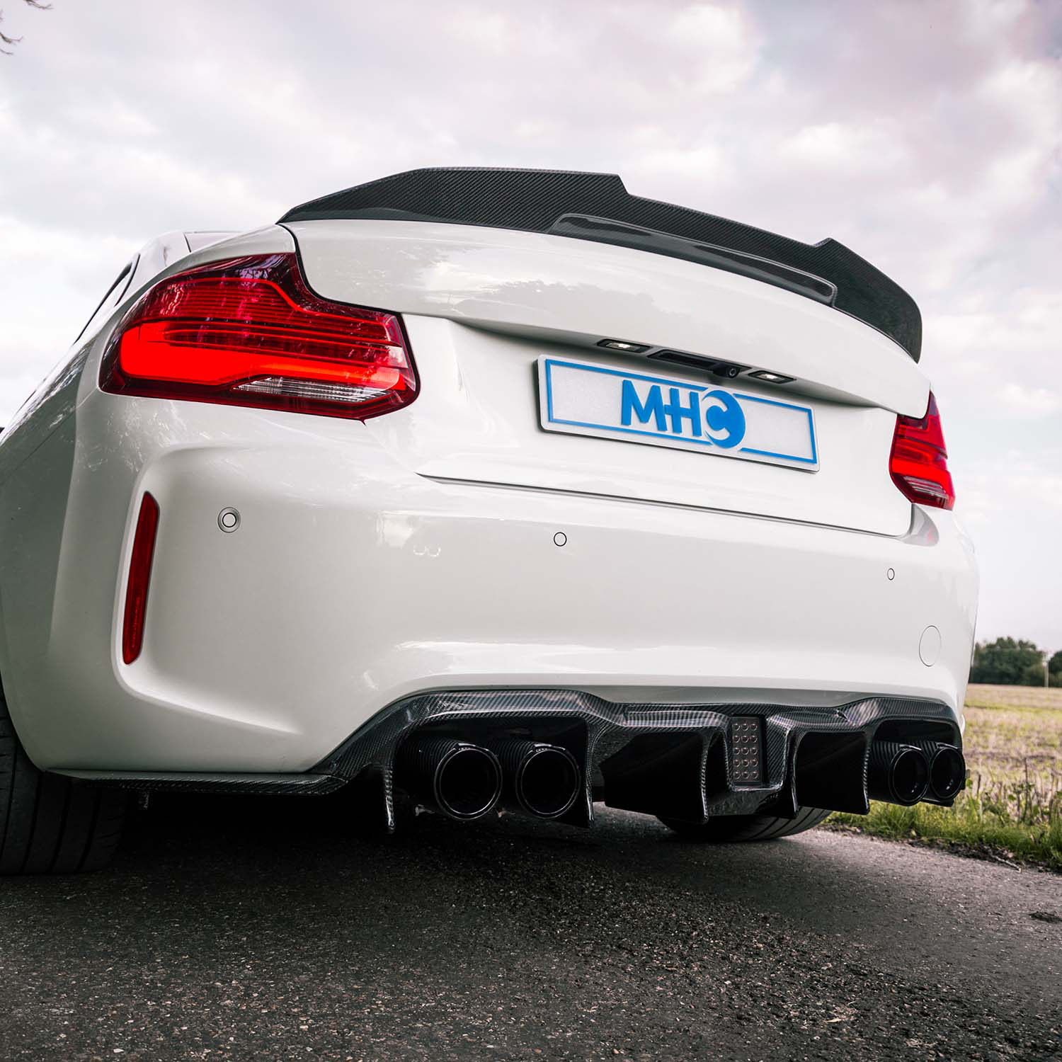 MHC+ Ducktail Carbon Heckspoilerlippe passend für BMW M2 F87