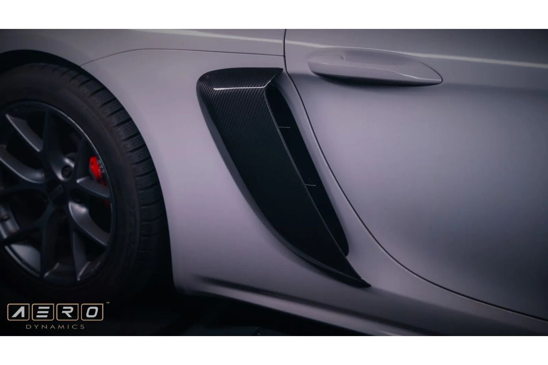 AERO Dynamics Lufteinlässe für Porsche Cayman|Boxster|Spyder 718|981|982