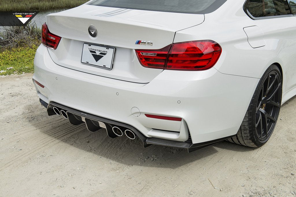 Vorsteiner Carbon Diffusor für BMW F80 M3 M4 F82 F83 GTS Style ab 2017+ - Turbologic