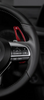 Carbon Schaltwippen Verlängerungen für Lexus GS250, ES250, RX250 Rot