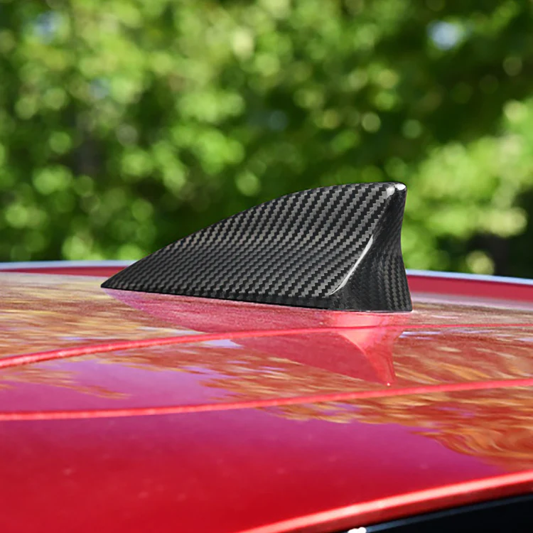 Carbon Shark Fin Cover für Antenne für Mazda CX-3, CX-4, CX-5, CX-8