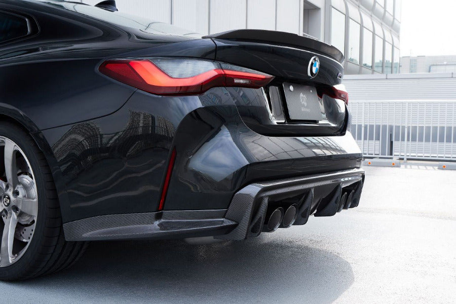 Extensions de diffuseur 3Ddesign pour BMW Série 3, Série 4 G80, G81, G82, G83 M3, M4 