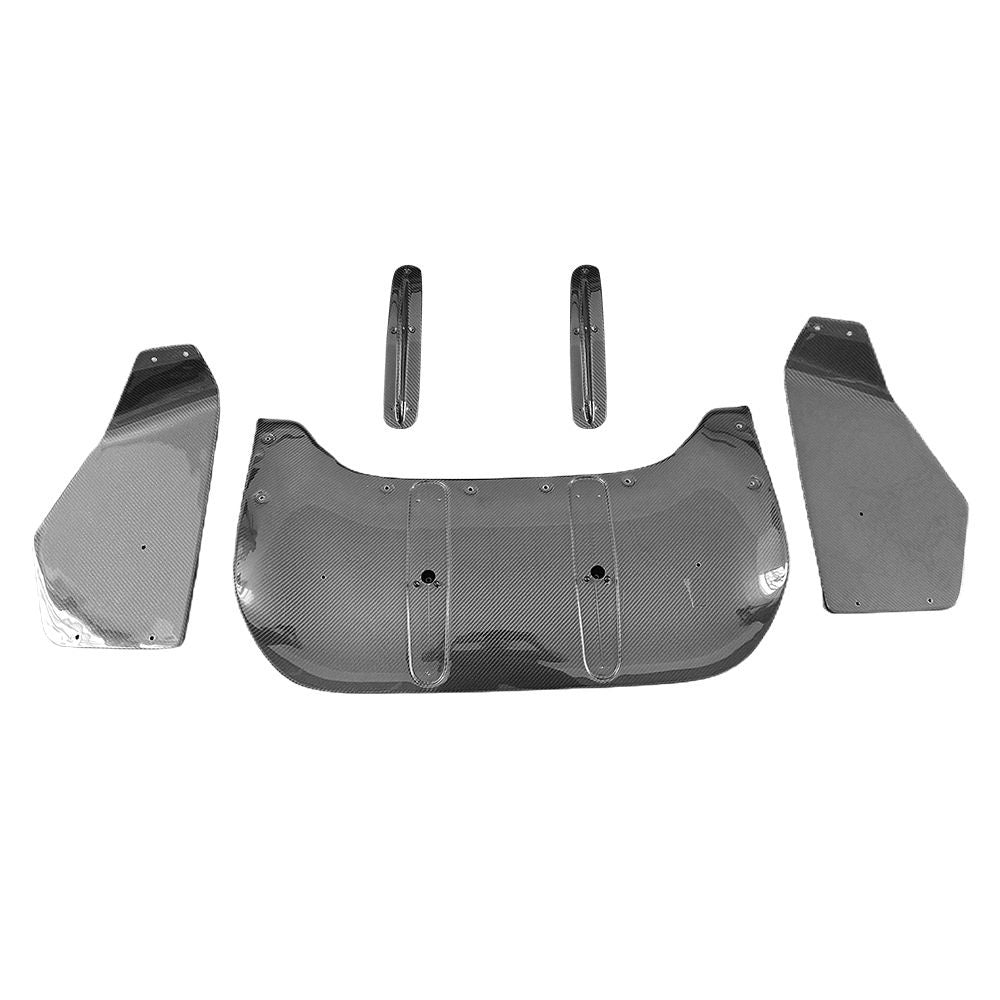 Dry Carbon LM Style rear diffuser for Lamborghini Huracan 