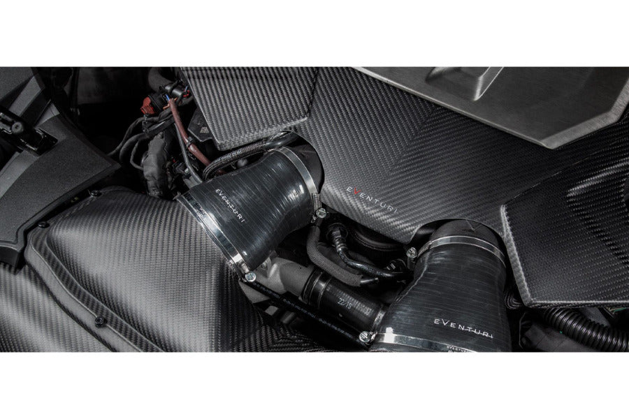 Cache moteur carbone Eventuri pour Audi C8 RS6/RS7 