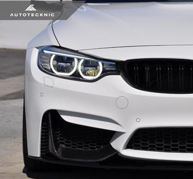 AutoTecknic Dry Carbon Performante Aero Frontsplitters - F80 M3 | F82 M4 - Turbologic