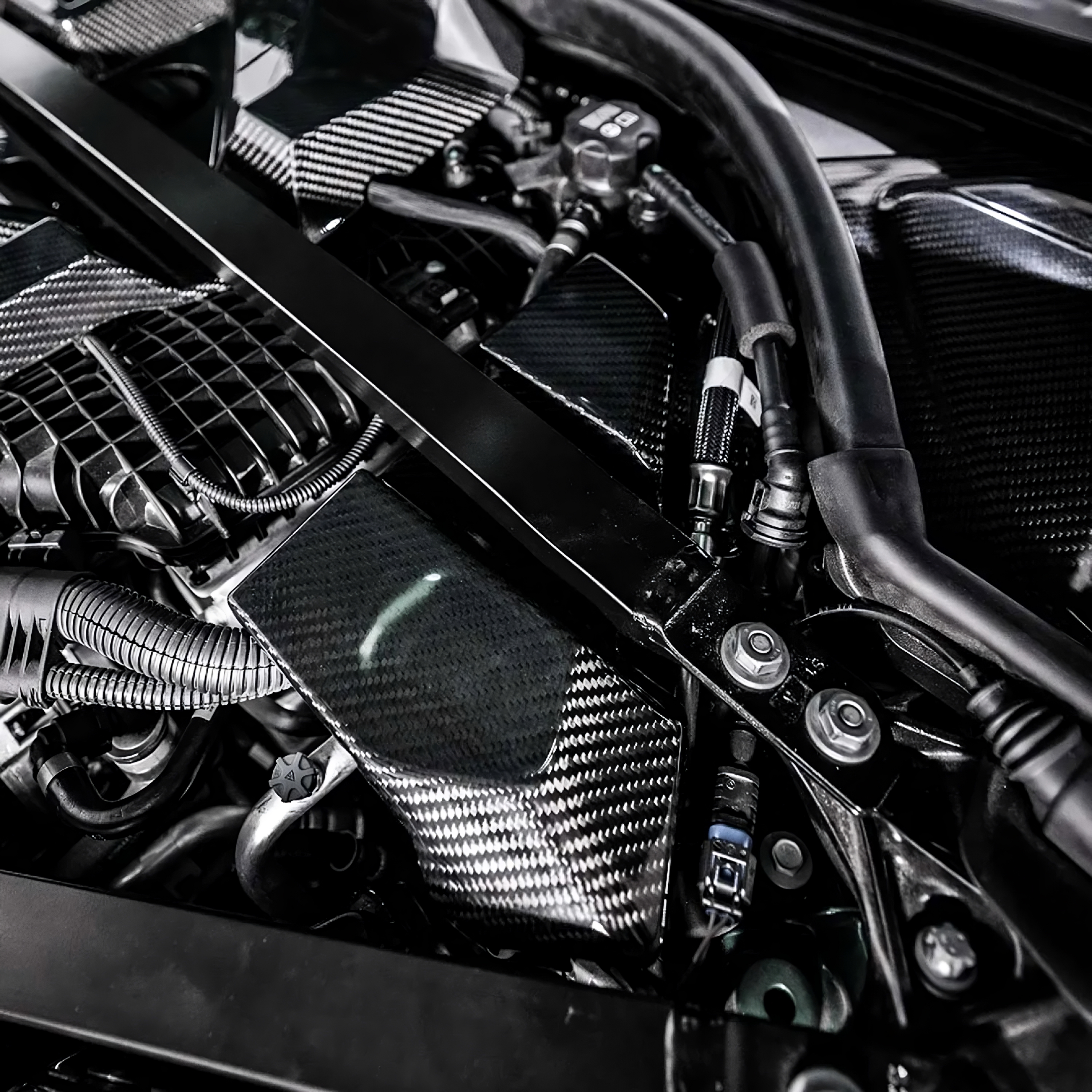 Racing Sport Concepts Carbon Batteriepolabdeckung für BMW M3 G80 | M4 G82