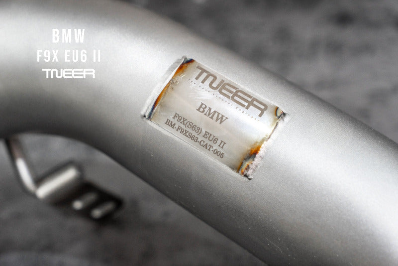 TNEER flap exhaust system for the BMW M5 F90 