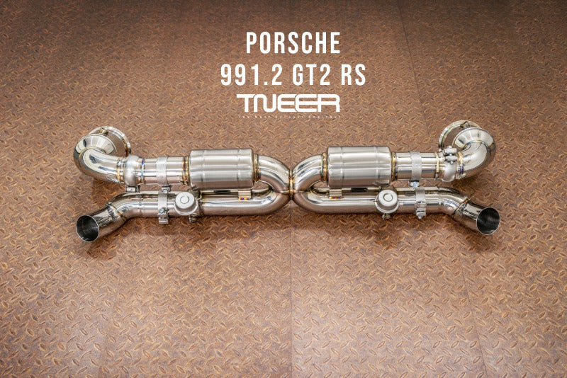 TNEER Klappenauspuffanlage für den Porsche 911 991.2 GT2 RS