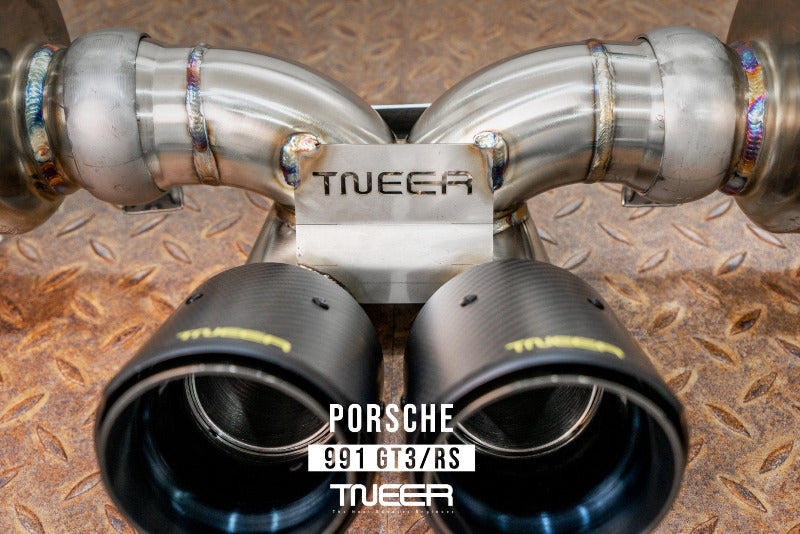 TNEER flap exhaust system for the Porsche 911 991.1 GT3 &amp; GT3 RS 