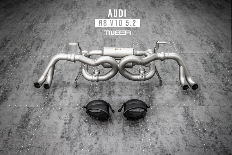 TNEER Klappenauspuffanlage für den Audi R8 42 MK1 V10