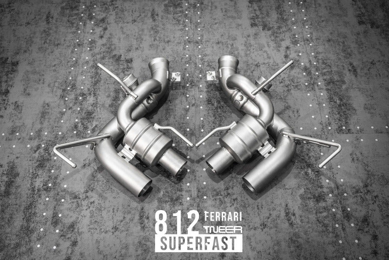 TNEER Klappenauspuffanlage für den Ferrari 812 Superfast