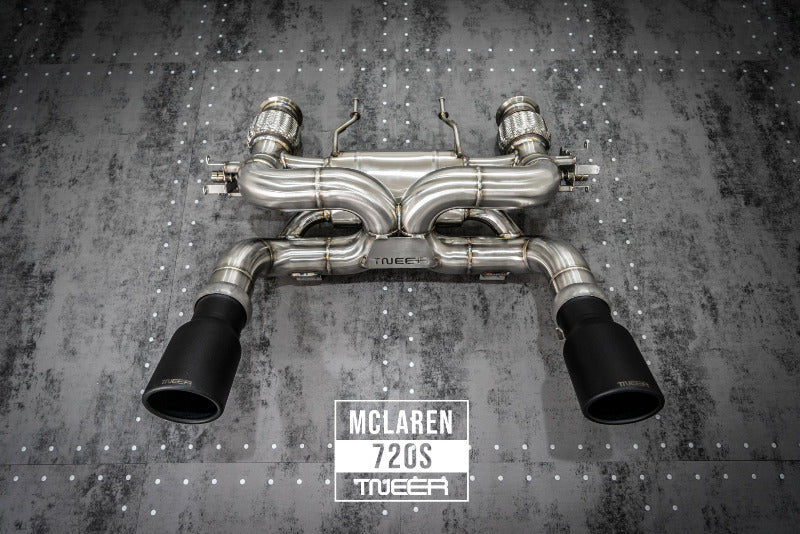 TNEER flap exhaust system for the McLaren 720S