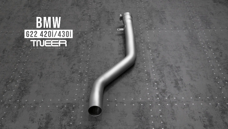 TNEER flap exhaust system for the BMW 420i G22 &amp; 430i G22 