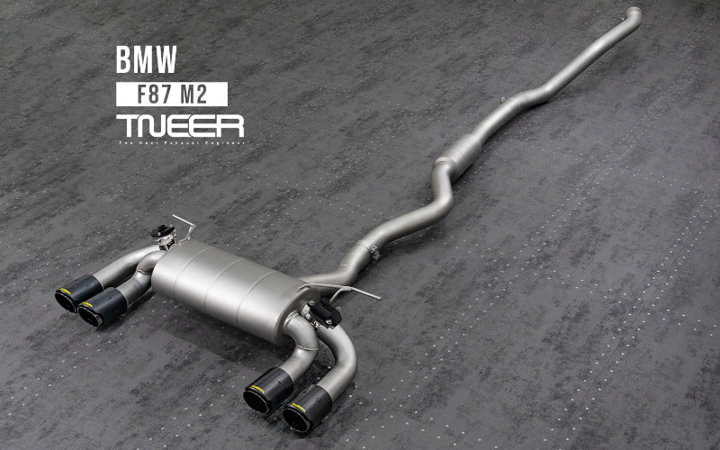 TNEER flap exhaust system for the BMW M2 F87 (N55) 