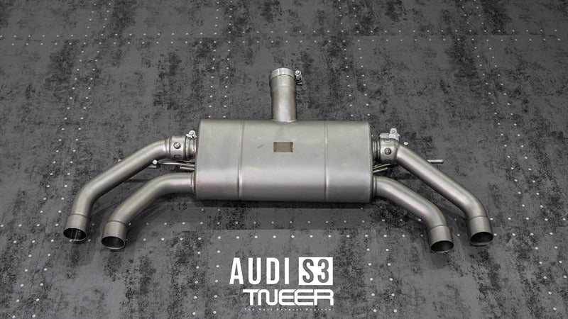 TNEER Klappenauspuffanlage für den Audi S3 8V