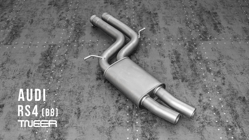 TNEER flap exhaust system for the Audi RS4 B8 &amp; RS5 B8