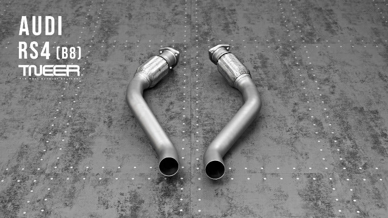 TNEER flap exhaust system for the Audi RS4 B8 &amp; RS5 B8