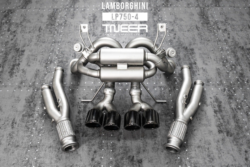 TNEER Klappenauspuffanlage für den Lamborghini Aventador SV LP750-4