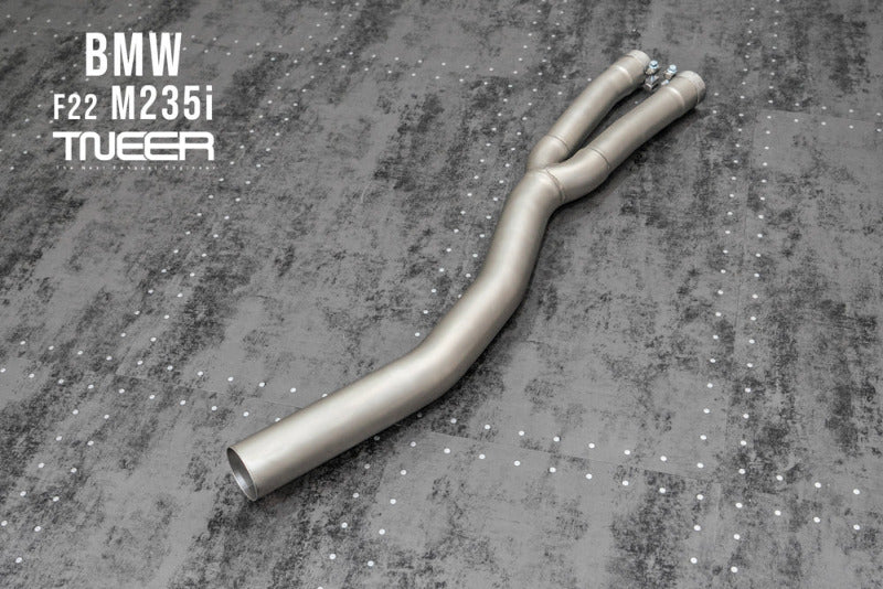 TNEER flap exhaust system for the BMW M235i F22 