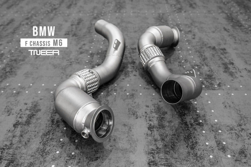 TNEER flap exhaust system for the BMW M6 F06, M6 F12, M6 F13
