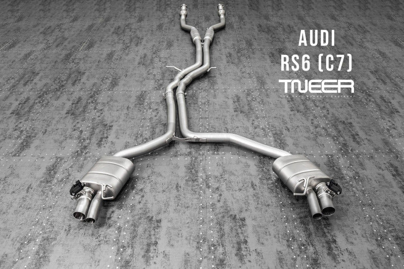 Système d'échappement à volets TNEER pour Audi RS6 C7 &amp; RS7 C7 