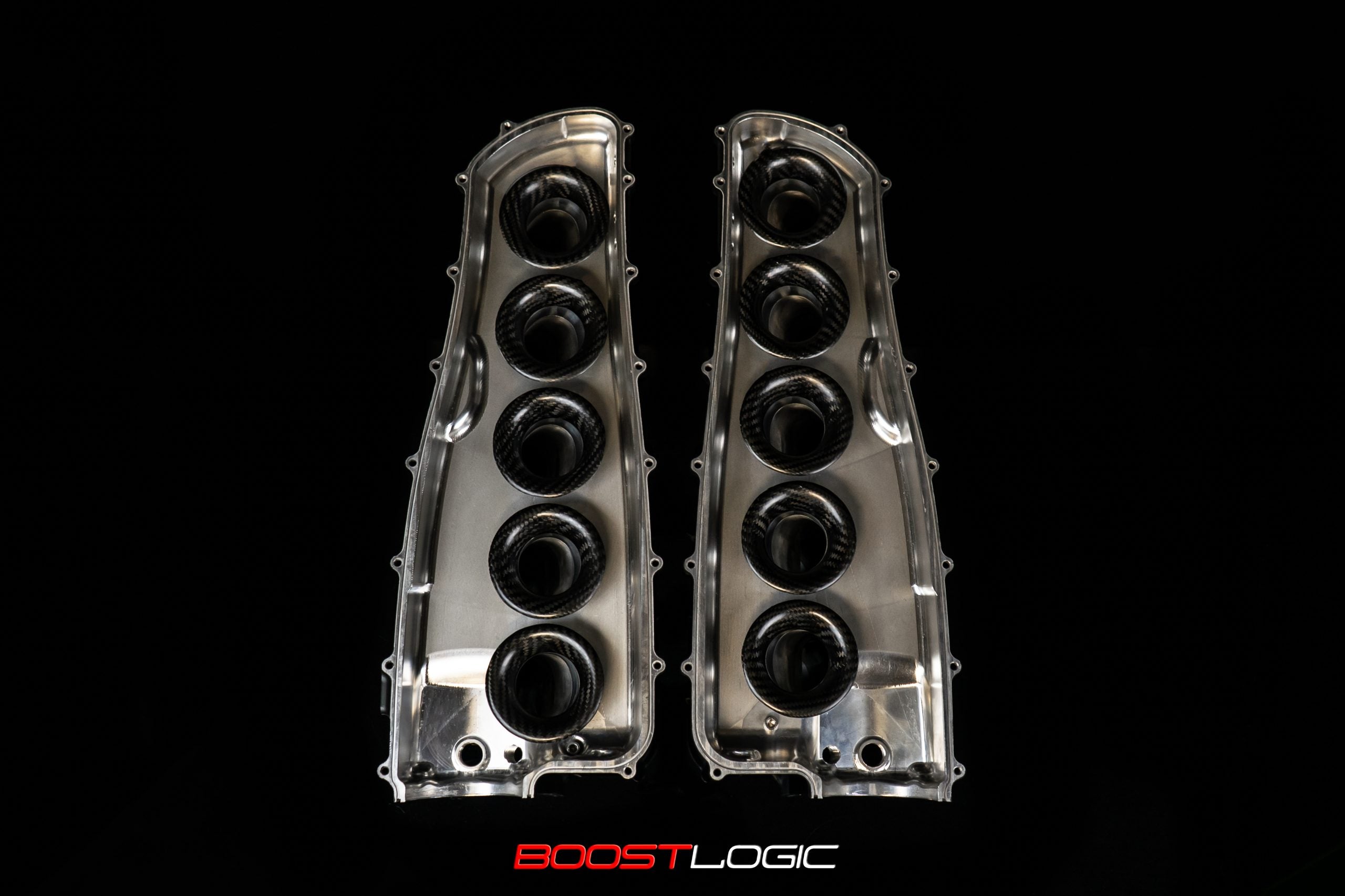 Boost Logic Audi R8/Lamborghini Huracan Billet/Collecteur d'admission en carbone 