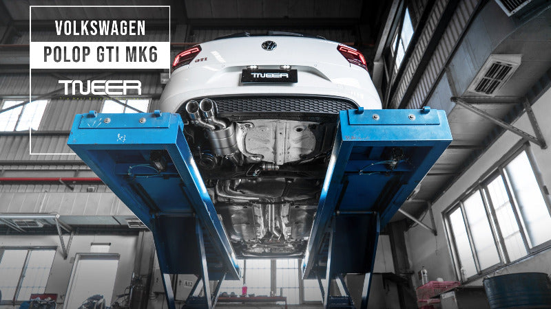 TNEER Klappenauspuffanlage für den Volkswagen Polo GTI MK6