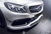 Lèvre avant carbone MTC pour Mercedes C63 AMG W205 C205 S205 
