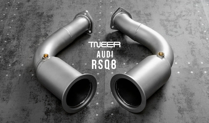 TNEER flap exhaust system for the Audi RSQ8 