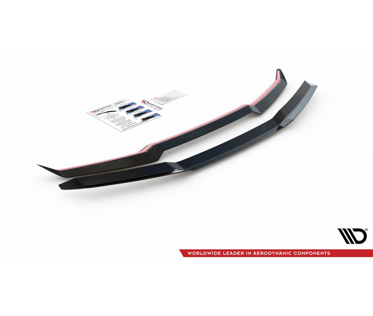 MAXTON DESIGN Heck Spoiler Aufsatz Abrisskante für Hyundai I20 N Mk3