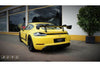 AERO Dynamics Heckflügel für Porsche Cayman 718|982 GT4 Schwanenhals